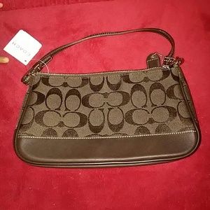 Authentic NWT Coach with dustbag demi bag